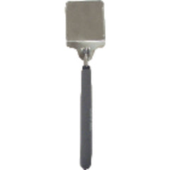 ‎3 1/2″ × 2″ Size - Rectangular-36 1/2″ Extended Length - Telescoping Pocket Mirror w/Magnifier - Industrial Tool & Supply