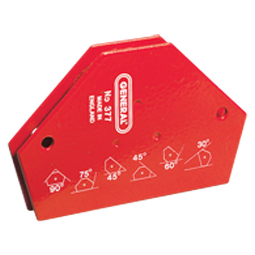 ‎377 Magnetic Welding Square - 10 Angle-4″ × 1/2″ × 2-9/16″-20 Lbs Holding Capacity - Industrial Tool & Supply
