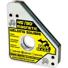 Magnetic Welding Square - Adjustable - 6 1/8″ × 5/8″ × 3 3/8″-110 lbs Holding Capacity - Industrial Tool & Supply