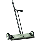 Mag-Mate - Permanent Ceramic Self Cleaning Magnetic floor and Shop sweeper. 24" wide - Industrial Tool & Supply