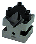 #NVB334I - 3 x 3 x 4'' - Single V-Block & Clamp - Industrial Tool & Supply