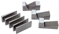 #UAB8 - 8 Pieces - 1° to 30° ; V: 10° to 30° Angle - Angle & V-Block Set - Industrial Tool & Supply