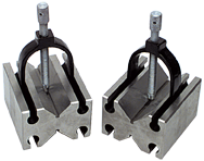 #52-475-015 - 1-3/4 x 2-1/2 x 2-7/8'' - V-Block & Clamp Set - Industrial Tool & Supply