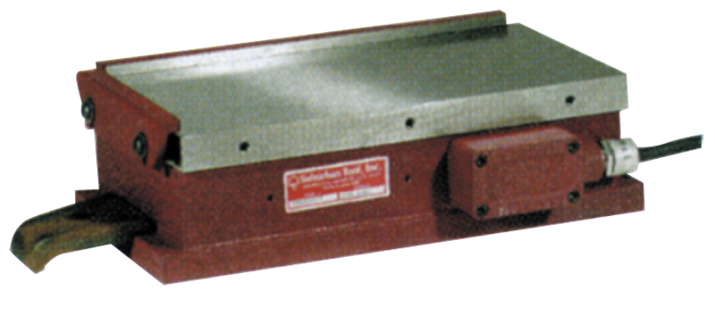 Electromagnetic Chuck with Longitudinal Poles - #EMCB815L; 8'' x 15'' - Industrial Tool & Supply