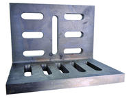 12 x 9 x 8" - Machined Open End Slotted Angle Plate - Industrial Tool & Supply