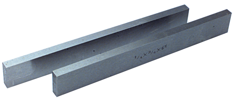 #2 - 5/8'' Width - 1/4'' Thickness - Parallel - Industrial Tool & Supply