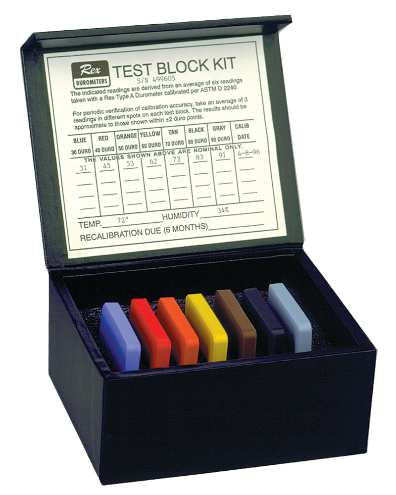 #TBKD Type Shore D - Durometer Test Block - Industrial Tool & Supply