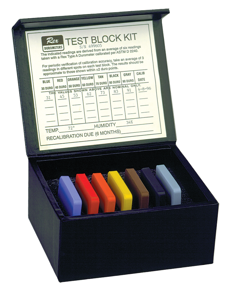 #TBKA Type Shore A - Durometer Test Block - Industrial Tool & Supply