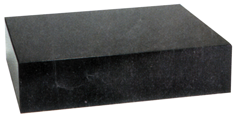 9 x 12" - Grade B 0-Ledge 3'' Thick - Granite Surface Plate - Industrial Tool & Supply