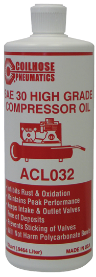 #ACL130 - 1 Gallon - HAZ58 - Air Compressor Oil - Industrial Tool & Supply