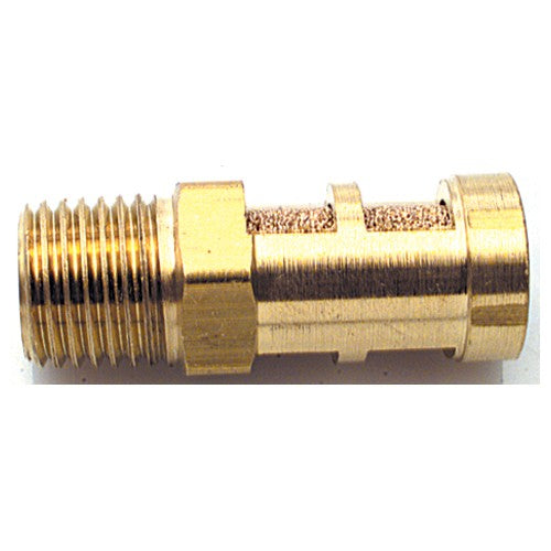 BRASS MUFFLER 1/2 MPT - Industrial Tool & Supply