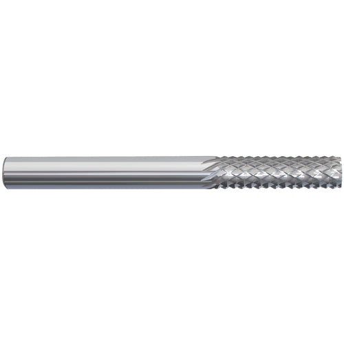 ‎1/8 × 1/2 × 1/8 × 1-1/2 Solid Carbide Router - No End Cut - Industrial Tool & Supply