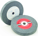 10" - 120 Grit - Aluminum Oxide - Grinding Wheel - 1" Face - 1" Arbor - Industrial Tool & Supply