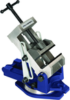 Industrial Angle Vise with Swivel Base - #AVS60 - 6" - Industrial Tool & Supply