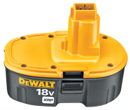 18 Volt XRP - Use with DeWALT DW987KA - Replacement Battery - Industrial Tool & Supply