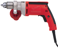 #0202-20 - 7.0 No Load Amps - 0 - 1200 RPM - 3/8'' Keyless Chuck - Corded Reversing Drill - Industrial Tool & Supply