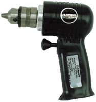 #FP3050 - 3/8'' Chuck Size - Non-Reversing - Air Powered Drill - Industrial Tool & Supply