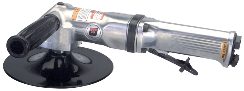 #UT8757 - 7" Wheel Size - Air Powered Angle Grinder - Industrial Tool & Supply