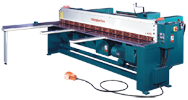 Sheet Metal Shear - #LM1010-2X; 10 Gauge Capacity (Mild Steel); 12.5HP Motor - Industrial Tool & Supply