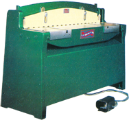 Hydraulic Sheet Metal Shear - #NH5216; 16 Gauge Capacity (Mild Steel); 3HP Motor - Industrial Tool & Supply