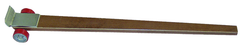 7' Wood Handle Prylever Bar - Usable nose plate 6"W x 3"L - Capacity 4,250 lbs - Industrial Tool & Supply