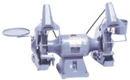 Bench Grinder-Deluxe - #1022WD; 10 x 1 x 7/8'' Wheel Size; 1HP; 1PH; 115/230V Motor - Industrial Tool & Supply