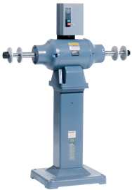 Industrial Buffer - 1454;14"; 1800 RPM; 7-1/2HP; 3PH; 208-230/460V Motor - Industrial Tool & Supply