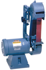 Belt Grinder - #2048-153D; 2 x 48'' Belt; 1.5HP; 3PH; 208-230/460V Motor - Industrial Tool & Supply