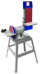 6" x 48" Belt and 9" Disc Combination Sander 1HP 115/230V 1PH; Open Stand; Miter Gauge - Industrial Tool & Supply
