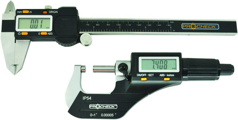 Digital Machinist Kit 0-6" Caliper with 0-1" IP54 Micrometer - Industrial Tool & Supply