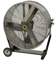 36" Portable Tilting Mancooler Fan 1/2 HP - Industrial Tool & Supply