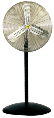 30" Adjustable Pedestal Commercial Fan - Industrial Tool & Supply