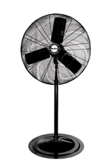 24" Oscillating Pedestal (90° oscillation; 3-speed; 1/3 HP; 120V - Industrial Tool & Supply