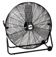 24" Industrial Grade Floor Fans; 3-speed; 1/4 HP; 120V - Industrial Tool & Supply