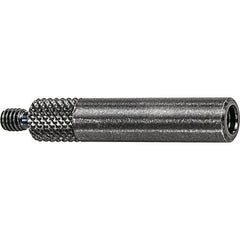 ‎PT21697-1 Indicator Contact Point Extension, 1″ Long, High Grade Steel, Hardened, #4-48 Screw Thread - Exact Industrial Supply