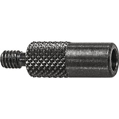 ‎PT21697-1/2 Indicator Contact Point Extension, 1/2″ Long, High Grade Steel, Hardened, #4-48 Screw Thread - Exact Industrial Supply