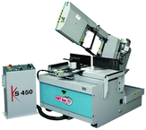 KS600 20" Double Mitering Bandsaw; 4HP Blade Drive - Industrial Tool & Supply