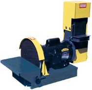 4" x 36" Belt and 10" Disc Bench Top Combination Sander with Full Safety Belt Guard 1/2HP 110V; 1PH - Industrial Tool & Supply