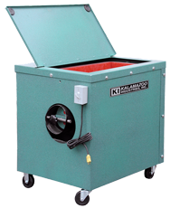 Vibratory Finisher - #KVF3 28L x 15W x 15H Tub Dimensions - Industrial Tool & Supply