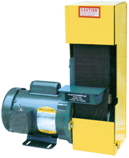 Belt Sander-with Dust Collector & Stand - #S4SV; 4 x 36'' Belt; 1/2HP; 1PH Motor - Industrial Tool & Supply