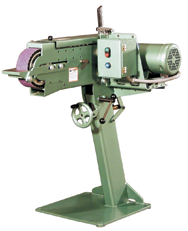 Belt Grinder - #17313; 3 x 79'' Belt; 3HP; 3PH; 220V Motor - Industrial Tool & Supply