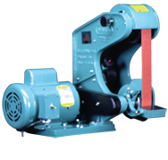 Belt Grinder - #482MC100A; 2 x 48'' Belt; 1HP; 1PH; 230V Motor - Industrial Tool & Supply