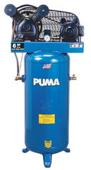 Air Compressors - Model #PP6060V; 60 Gallon / Vertical Tank; 6HP; 1PH; 230V Motor - Industrial Tool & Supply