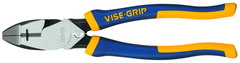 9.5" Linesmans/Side Cutting Plier w/wire stripper -- ProTouch Grip 9.5" Long - Industrial Tool & Supply