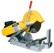 Abrasive Cut-Off Saw - #100020110; Takes 10" x 5/8 Hole Wheel (Not Included); 3HP; 1PH; 110V Motor - Industrial Tool & Supply