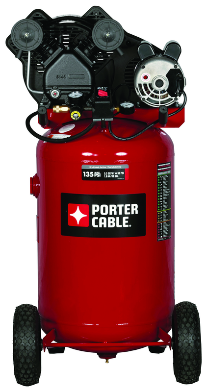 30 Gal. Single Stage Air Compressor, Vertical, Medium Duty Cast iron - Industrial Tool & Supply