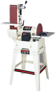 6" x 48" Belt and 12" Disc Floor Standing Combination Sander 1-1/2HP 115/230V; 1PH - Industrial Tool & Supply