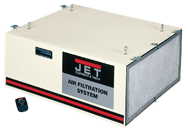 Jet Air Filtration - #AFS-5200; 800; 1200; & 1700 CFM; 1/3HP; 115V Motor - Industrial Tool & Supply