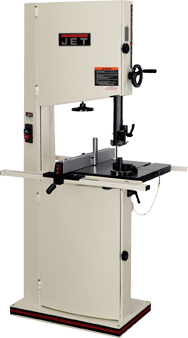 Woodworking Vertical Bandsaw-With Closed Base - #JWBS-14CS; 3/4HP; 1PH; 115/230V Motor - Industrial Tool & Supply