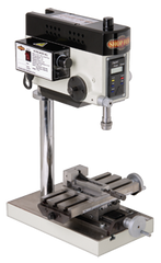 Mill Drill - 1JT Spindle - 3-1/2 x 8'' Table Size - 1/5HP; 1PH; 110V Motor - Industrial Tool & Supply